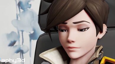 Watch as the sexy Overwatch agents Tracer, Widowmaker and Mercy engage in a passionate threesome