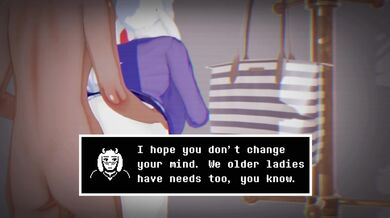 One Goat, Two Moms: A Step-Motherly Quickie with Toriel