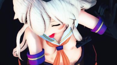 Shimakaze - AUTOBAS (Halloween Ver) [MMD R18] DreamHeart