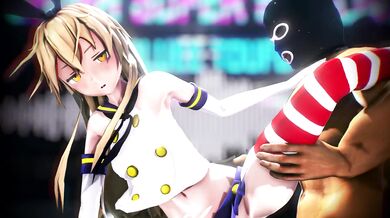 The Hentai Crew of Kancolle: The Sexy Dancing Admiral and Her Incredible Boat Fellatio