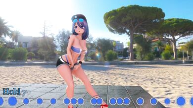 Busty Babe Hentai Fap Hero (MMD) Shakes it for SISTAR - 18 Ariake