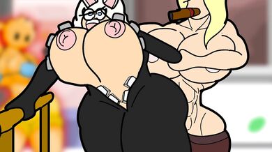 Snowed in with Thighzilla (X)