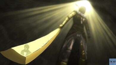 Lone Warrior and the Scarlet Goddess from Elden Ring