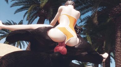 I wish I was a werewolf so I could fuck Tracey like Rekin3D does in his new hentai porn video!