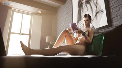 Watch Clara Tease, a hot blonde with big boobs and an insatiable appetite for sex in this Kassowit hentai PORN video