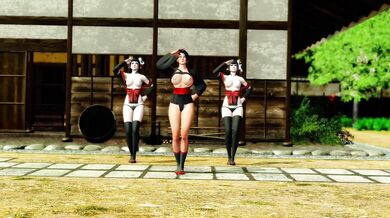 The 3 siblings, Momiji, Hinoa and Minoto, travel to the paradise realm for an ecstatic sexual experience