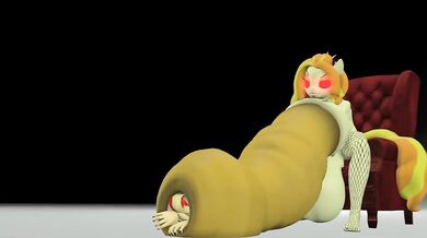 Horny Housewife Devoured by Giant Cock