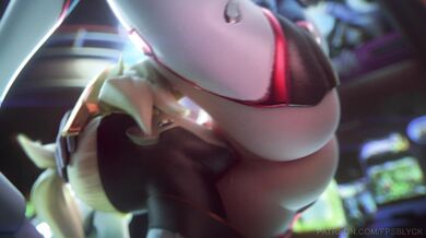 Fantasy Lolita Cockblocks Cyborg! (A Cutscene Hentai)