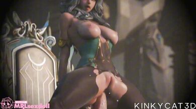 Anal Queen Qiyana Takes Her Ass for a Ride