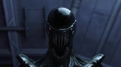 Alien Babe on a Cowgirl Riding 4K Ultra HD with Alice Crying