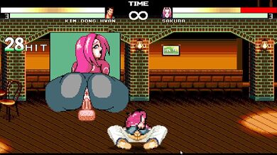 Mega Man Exposed: Sakuras Anal Jiggles