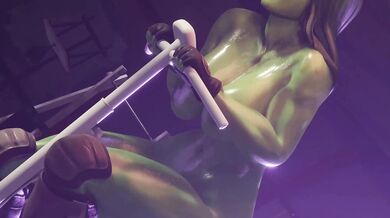 WATCH ME POUNCE HARD ON MY GREEN AMAZON