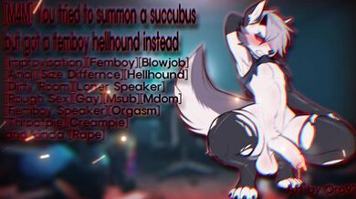This isnt a succubus, its just a hellhound but I dont mind You can still summon me anytime