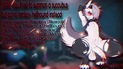 This isnt a succubus, its just a hellhound but I dont mind You can still summon me anytime