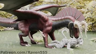 The Mighty Dragon Conquers the Ferocious Tiger in an Erotic Tale of Power and Passion