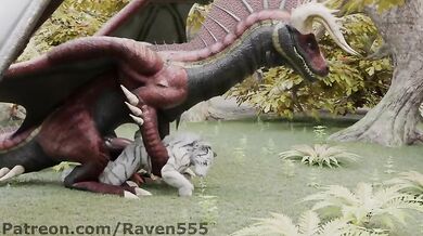 The Mighty Dragon Conquers the Ferocious Tiger in an Erotic Tale of Power and Passion