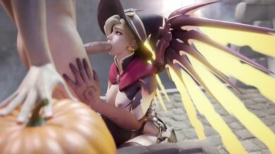 The Hallowblowjob Cawneil Mercy!