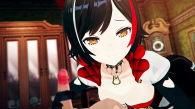 Robin00 Queens Mio Handjob and Blowjob