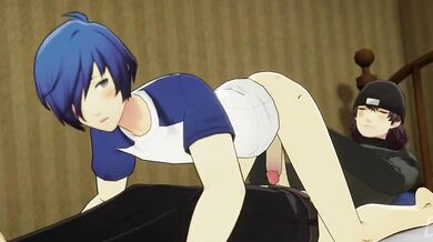 Shinjis Anal Fingering with Bunny Ears