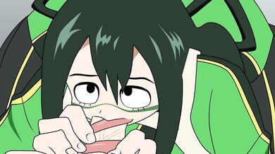 Frisky Froppy goes wild in the Freakorama!