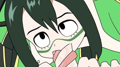 Frisky Froppy goes wild in the Freakorama!