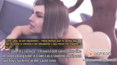 Cumming Queen Saga Episode 1 [Eng-Esp Sub | QHD] by DobermanS