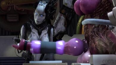 This is a PORNOGRAPHIC video of an anal examination with speculum insertion on a young girl named Coot27 in the Analyzing Specimen lab