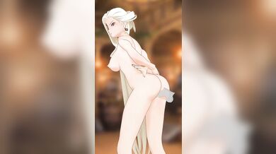 The Lady in High Heels Gets Down and Dirty