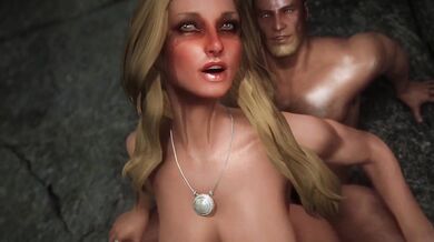 Mjoll the Lioness and The Dragonborn: An Epic Hentai Adventure!