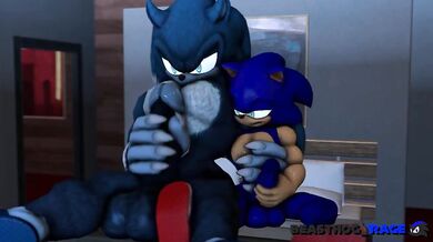 The Adventures of Sonic and Werehog - A Hentai Masturbation Journey