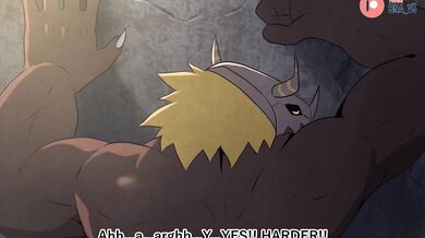 This is a hentai PORN video featuring BlackWarGreymon and Wargreymon