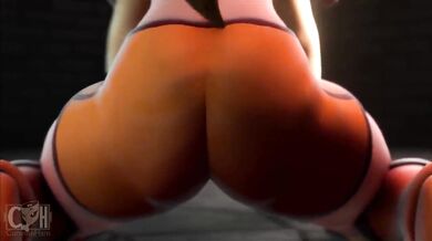 The Legendary Bounty Hunter Samus Aran Engorges Herself With Meaty Goodness As She Sucks A Slim, Juicy Meat Pole Dry