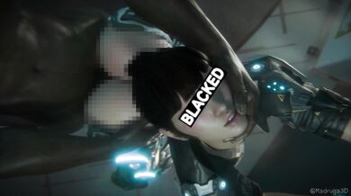 'Mascara Mishap: A Dirty Bunny Gets Blacked and Censored!'