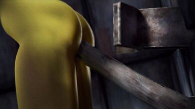 'Ordering a 69 with Barriss Offee from Star Wars: The Clone Wars, Duckmaster style'