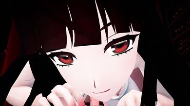 "Stripping for the Yandere Black-Haired Girl in Camisole Version"