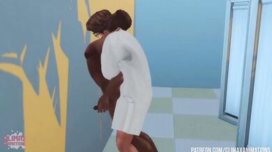'The Naughty Nurse's Wild Night of Hentai Patient Fucking: Sims 4'