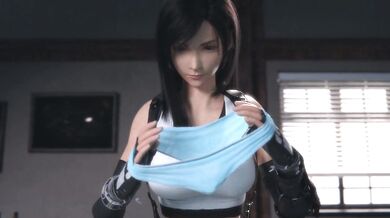 Tifa shows you her panties and you become a level 3 toaster.