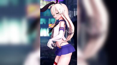 "'Shimakaze' 'Excuse Me' [MMD R18]"