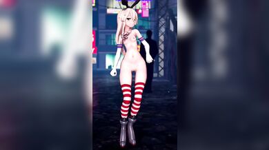 "'Shimakaze' 'Excuse Me' [MMD R18]"