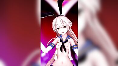 'Shimakaze: The Wave-Making Sword - A Big Boom! [MMD R18] Ver. 2'