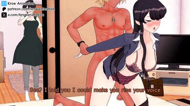 The seductive school teacher, Komi, wants to raise her voice in the bedroom as she seduces one of her students.