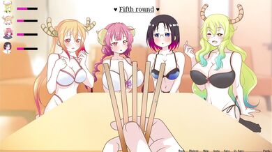 "Lustful Librarian: A Hentai Adventure with Kobayashi, Lucoa and a Dead End"