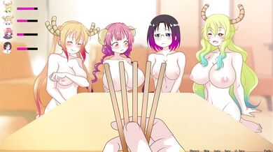 "Lustful Librarian: A Hentai Adventure with Kobayashi, Lucoa and a Dead End"