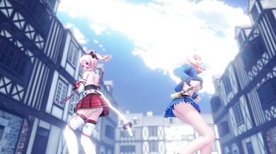 'The legend of the panda hero and his big cock! (with a kazunishi)'.