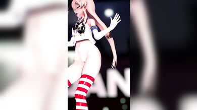 'MMD Shimakaze MMD Shake It R18 Hentai Animation'
