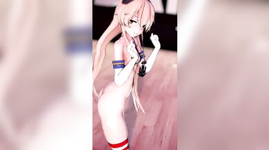'MMD Shimakaze MMD Shake It R18 Hentai Animation'