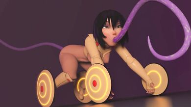 "Sexy Asian Babe in a Quickie Loop of Orgasmic Bliss"