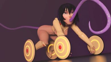 "Sexy Asian Babe in a Quickie Loop of Orgasmic Bliss"