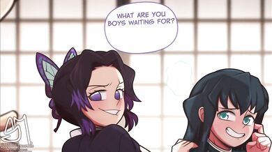 "Oh, my dear! You look so excited to see us. What are you thinking about?"