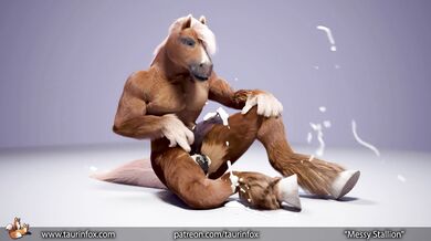 "Unbridled Passions: The Stallion's Eruption"